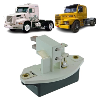 REGULADOR VOLTAGEM SCANIA MB VOLVO N10 CARGO CATERPILLAR D4E