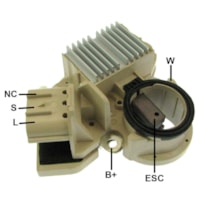 REGULADOR VOLTAGEM VERSA SENTRA TIIDA 14V GAUSS GA877