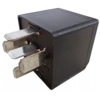 RELÉ AUXILIAR 5 TERMINAIS S/ SUPORTE 12V 30/40A