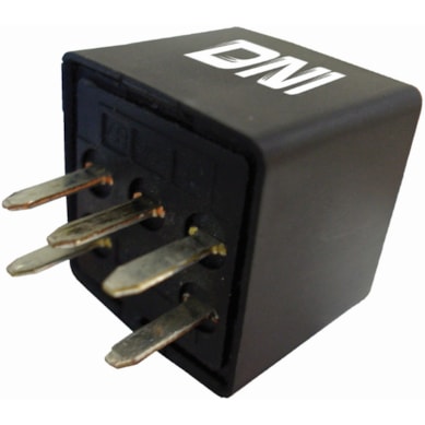 RELÊ AUXILIAR REVERSOR TERMINAIS AGULHA 40/30A – 12V DNI8119