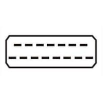 RELÊ DE INJEÇÃO ELETRÔNICA PEUGEOT 12V - DNI-8145