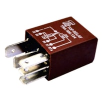 RELE MINI AUXILIAR 5 TERMINAIS 12V 20/30A - TRA300134