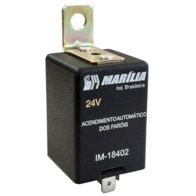 RELÊ TEMPORIZADOR FAROL MARILIA 24V 5 TERMINAIS IM18402