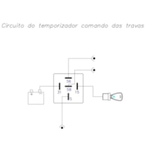 RELÊ TEMPORIZADOR FAROL MARILIA 24V 5 TERMINAIS IM18402