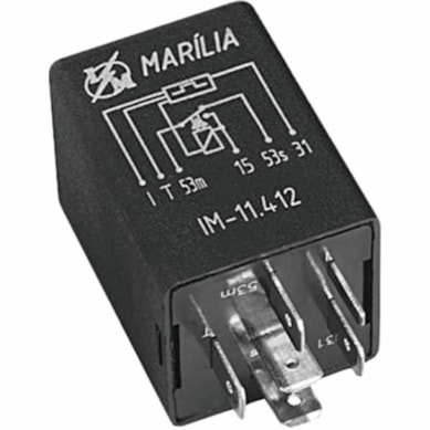 RELÊ TEMPORIZADOR LIMPADOR DE PARA BRISA VW GOL SAVEIRO VOYAGE CONSTELLATION KOMBI 1979-2018 MARILIA - IM11412