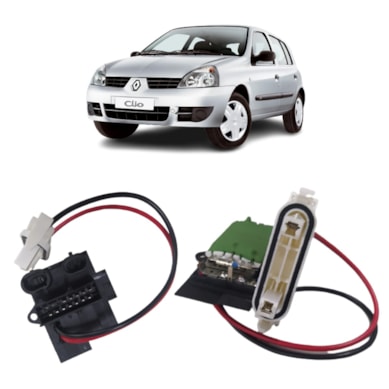 RESISTÊNCIA DA CAIXA EVAPORADORA 12 VOLTS RENAULT CLIO 2010