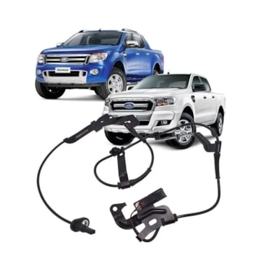 SENSOR ABS DIANTEIRO ESQUERDO FORD RANGER 2.2 2.5 3.2 2013/