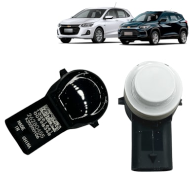 SENSOR ESTACIONAMENTO RE DT GM BRANCO TRACKER ONIX 26280455PR