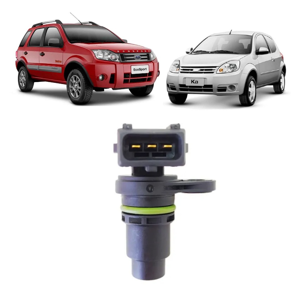 SENSOR FASE ROTAÇÃO FIESTA KA ECOSPORT FOCUS - 9S6G12K073AA - WS PARTS