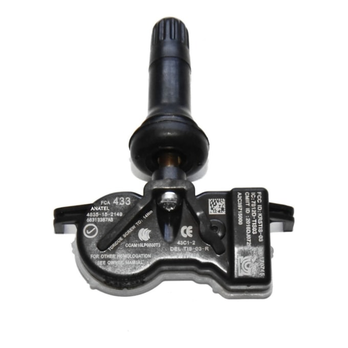 SENSOR PRESSÃO PNEU TPMS JEEP RENEGADE FIAT TORO 2015 A 2019 WS PARTS