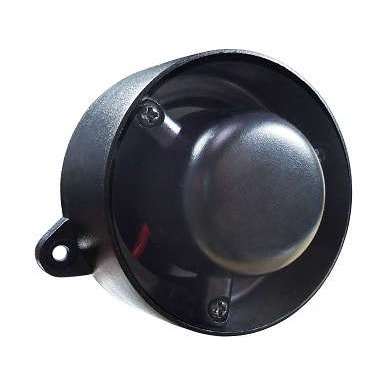 SIRENE ALARME DE MARCHA RÉ COM REDUTOR DE SOM BIVOLT 12 / 24V - UNIVERSAL CARROS, PICKUPS, VANS, CAMINHÕES, ENTRE OUTROS