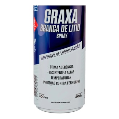 SPRAY GRAXA BRANCA DE LÍTIO SPRAY 300ML CAR80