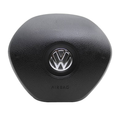 TAMPA BUZINA AIR BAG VOLANTE VW VOYAGE G7 PRETO 4011889N44AB