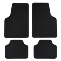 TAPETE UNIVERSAL PVC PRETO 4 UN