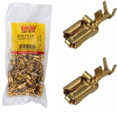 TERMINAL C TRAVA UNIVERSAL FÊMEA FIO 1,0MM 1,5MM 2,0MM 2,5MM