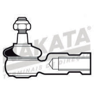 TERMINAL DIREÇÃO CHEVROLET CELTA CLASSIC CORSA PRISMA 1994-2016 NAKATA - N 3072