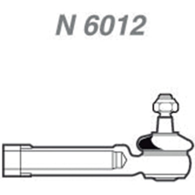 TERMINAL DIREÇÃO FIAT UNO FIORINO ELBA DUNA 1992-2013 NAKATA - N 6012