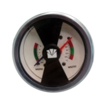 TERMÔMETRO MECÂNICO ÁGUA PRESSÃO ÓLEO VALMET BRANCO W05.002C