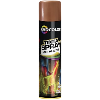 TINTA SPRAY USO GERAL ROSE GOLD RADNAQ - RAD2212