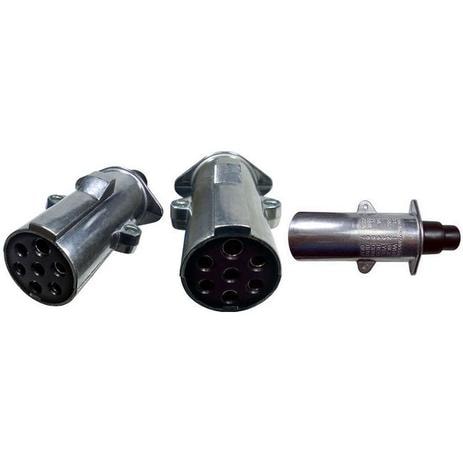 TOMADA ELÉTRICA PARA ENGATE 7POLOS MACHO(MÓVEL)12/24 DNI8323 - WS