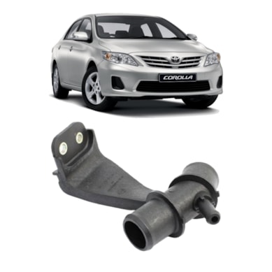 TUBO ÁGUA RADIADOR INFERIOR TOYOTA COROLLA - 165770T080