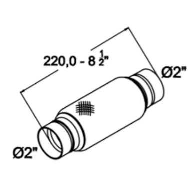 TUBO ESCAPE FLEXÍVEL VECTRA ZAFIRA - MASTRA - DV9453V