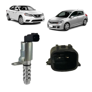 VÁLVULA SOLENOIDE PRESSÃO ÓLEO SENTRA TIIDA LIVINA - VVT0001