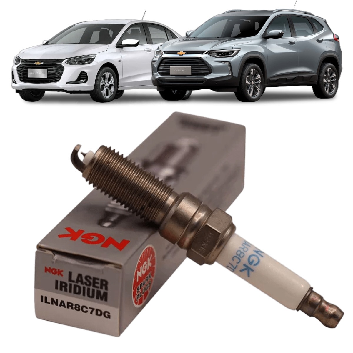 VELA DE IGNIÇÃO GM ONIX 1.0 | SKU ILNAR8C7DG | WS Parts